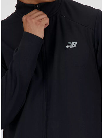 FELPA FULL ZIP TECH KNIT, 001 BLACK, small