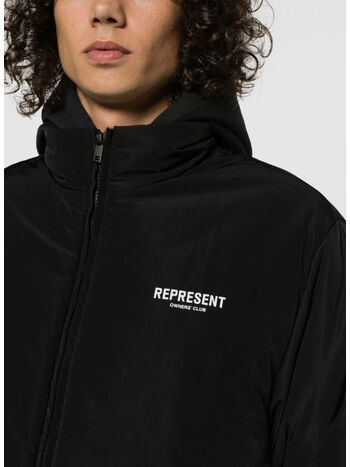 GIACCA REPRESENT OWNERS CLUB PUFFER, 01 BLACK, small