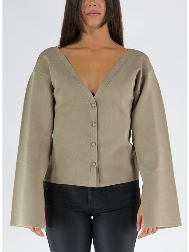 MAGLIA MARI, SILVER MINK, large