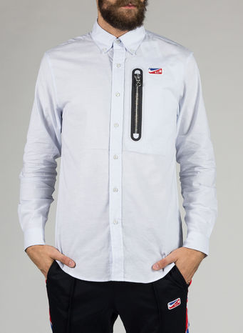 CAMICIA NIKELAB X RT BB OXFORD, ROYALTINT/WHITE, small