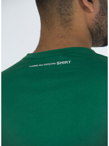 T-SHIRT MENS MANICHE LUNGHE, 2 GREEN, small