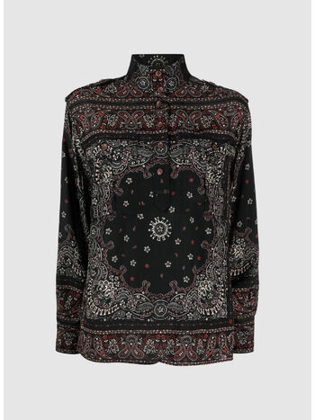 CAMICIA UTILITY BLOUSE, BLBA BLACK BANDANA, small