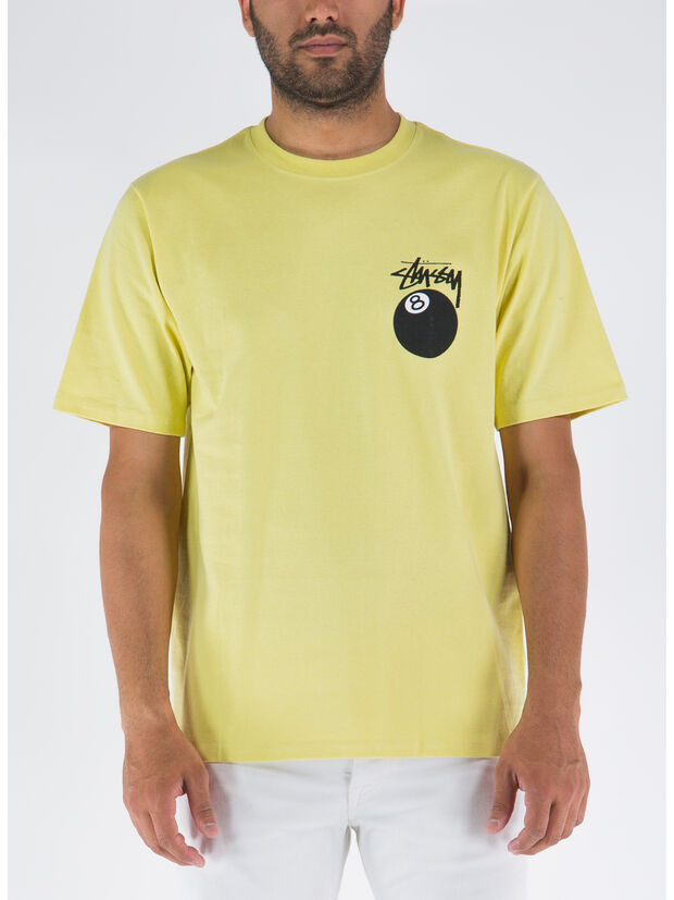 T-SHIRT 8 BALL, YELLOW, large