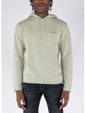 FELPA HOODIE ITEM OVERDYE, PKC VERT PALE CHINE, thumb