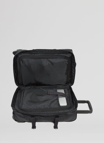 TROLLEY TRANVERZ LEATHER, BLACK, small