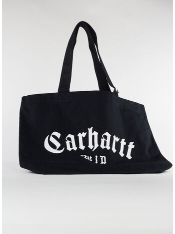 BORSA CANVAS GRAPHIC TOTE LARGE, 21XXX BLACK/WHITE, small