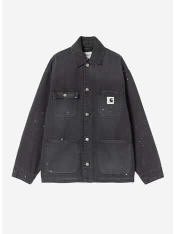 GIUBBOTTO MICHIGAN, 89EJ Black, destroy wash, splatter, small