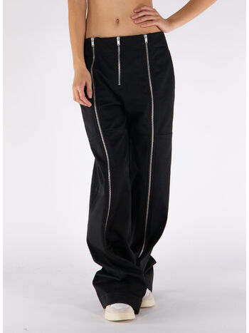 PANTALONE TROUSER, 001 BLACK, small