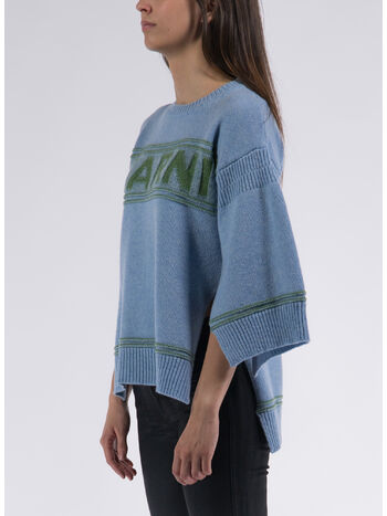 PULLOVER MAGLIA GIROCOLLO, 00B50, small