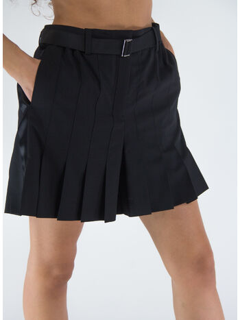 SHORTS SUITING, 001 BLACK, small