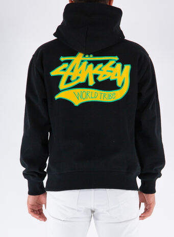 FELPA CON CAPPUCCIO SLUGGER HOOD, BLACK, small