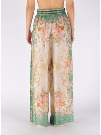 PANTALONE AUGUST RELAXED, KHF KHAKI FLORAL, small