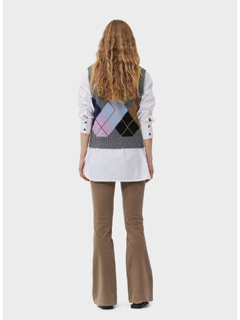 GILET HARLEQUIN, 523 FROST GRAY, small