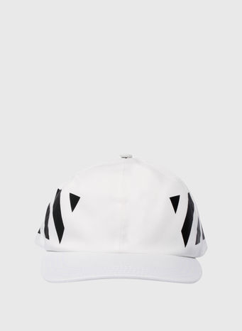 CAPPELLO DIAG, WHITE/BLACK, small