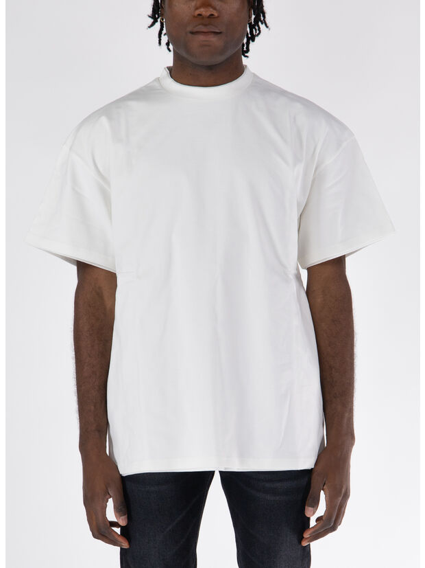 T-SHIRT DOUBLELAYER, 106 EGGESHELL, large