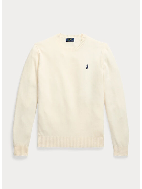 MAGLIONE  LANA, CREAM TONAL PP, medium