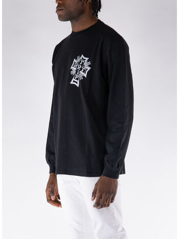 T-SHIRT LONGSLEEVE AGED LORDS OF ART TRIP, BLK BLACK, small