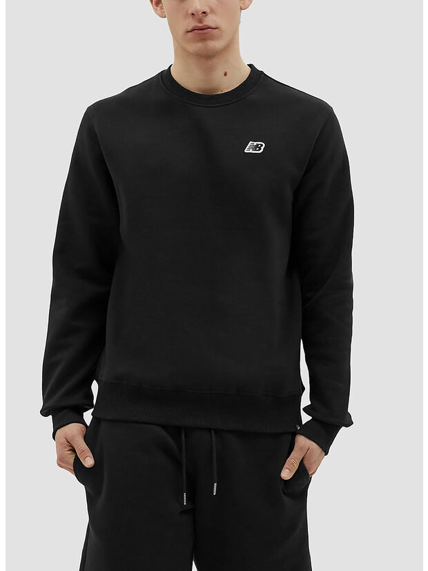 FELPA NB SMALL LOGO, 001 BLACK, large