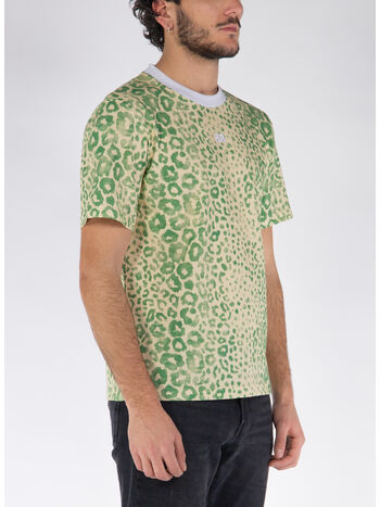 T-SHIRT ORIGINAL, 1670 GREEN LEOPARD, small