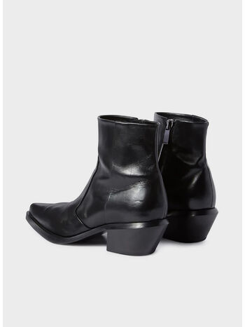 SCARPA SLIM TEXAN ANKLE BOOT, 1010 BLACK BLACK, small