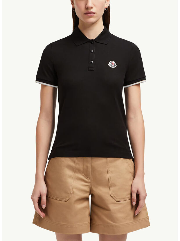 POLO IN PIQUET CON LOGO RICAMATO, 999, large