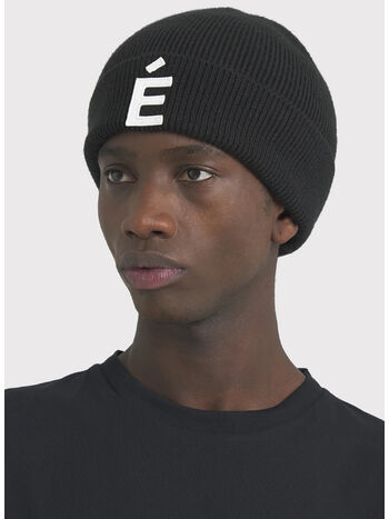 CAPPELLO BEANIE PATCH, BLACK, small