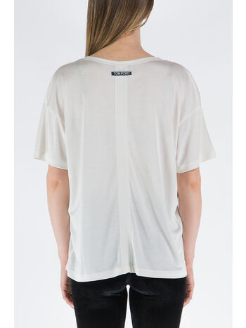 T-SHIRT SILK JERSEY, AW003 CHALK, small