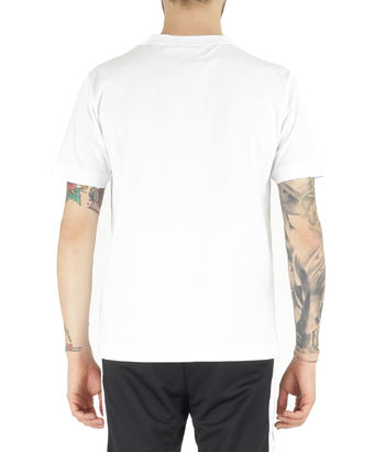 T-SHIRT BURNING A/W 17, WHITE, small