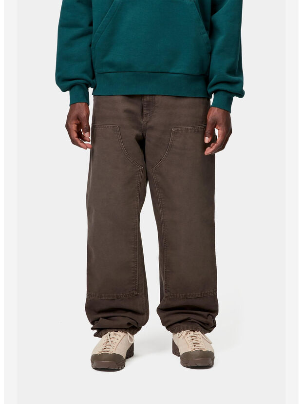 PANTALONE DOUBLE KNEE, 474O TOBACCO STONE CANVAS, large