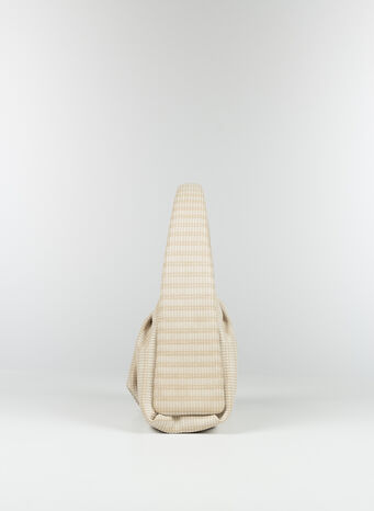 BORSA HERA BRAID, IVORY, small