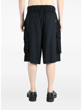 SHORT RAYON TWILL, BLACK, small