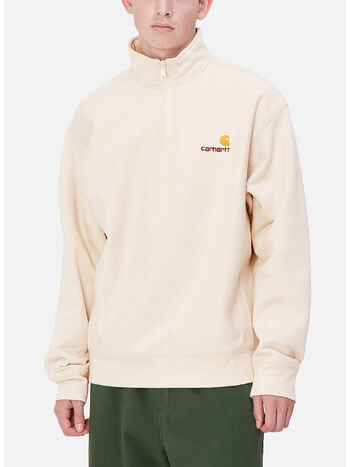 FELPA HALF ZIP AMERICAN SCRIPT, MOOXX MOONBEAM, small
