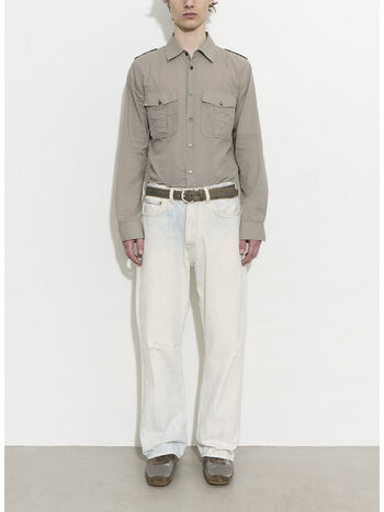 JEANS THIRD CUT, Digital Coffe Print, small