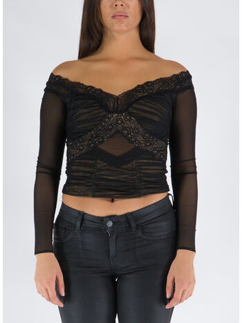TOP BLACK MESH, BLACK, small
