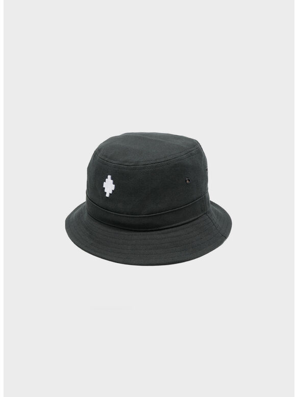 CAPPELLO CROSS BUCKET, 1001 BLACK WHITE, medium