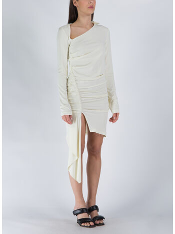 ABITO DRAPPED, 0400 WHITE, small