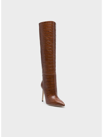 STIVALE STILETTO COCCO, CIOCCOLATO, small