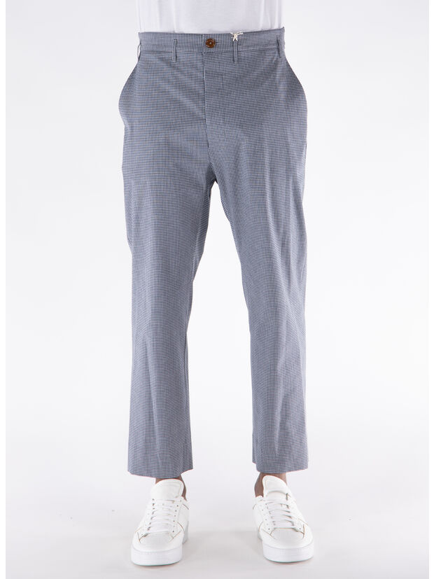 PANTALONE CROPPED CRUISE, P204 GINGHAM , large
