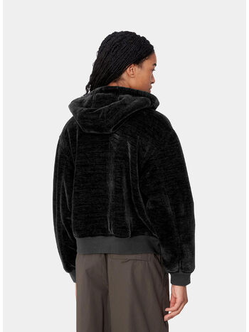 FELPA FULL ZIP  OG ACTIVE, 89XX BLACK, small