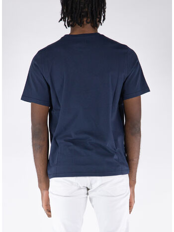 T-SHIRT GIROCOLLO, 502B BLUE, small