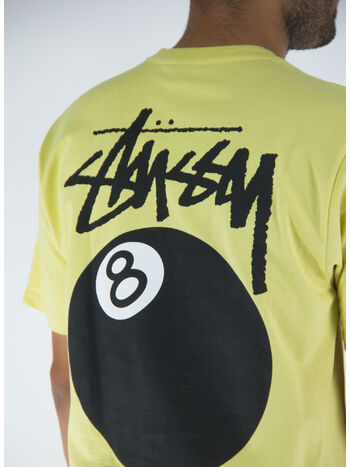 T-SHIRT 8 BALL, YELLOW, small