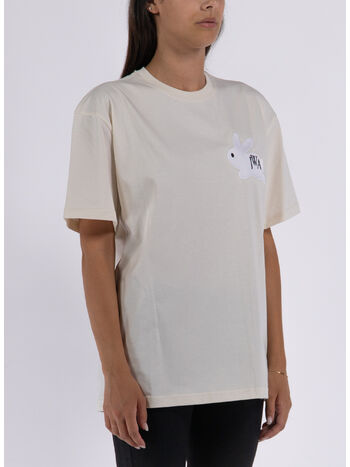T-SHIRT BUNNY EMBROIDERY LOGO, 132 BEIGE, small
