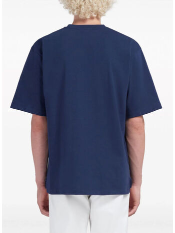 T-SHIRT OVERSIZE IN COTONE BIOLOGICO, 00B94 BLUMARINE, small