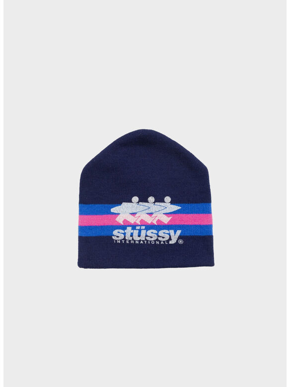 CAPPELLO STRIPE SKI BEANIE, NAVY NAVY, medium