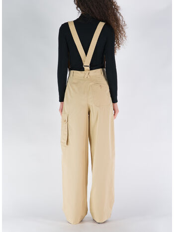 SALOPETTE KENZO PARIS CARGO TROUSERS, 11 BEIGE, small
