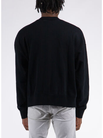 FELPA GIROCOLLO CON STAMPA LOGO, , small