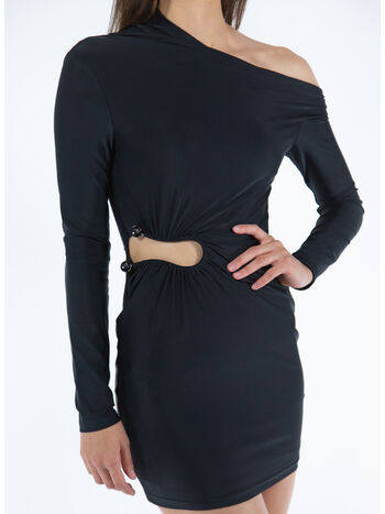 ABITO CORTO MONOSPALLA, BLACK, small
