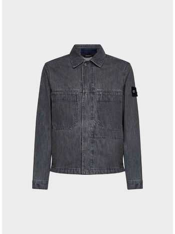 JACKET BIKER, VJ604 GREY LIGHT WASH, small