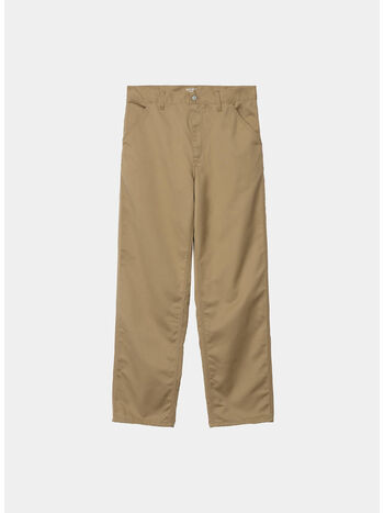 PANTALONE SIMPLE, 8Y02 LEATHER RINSED, small
