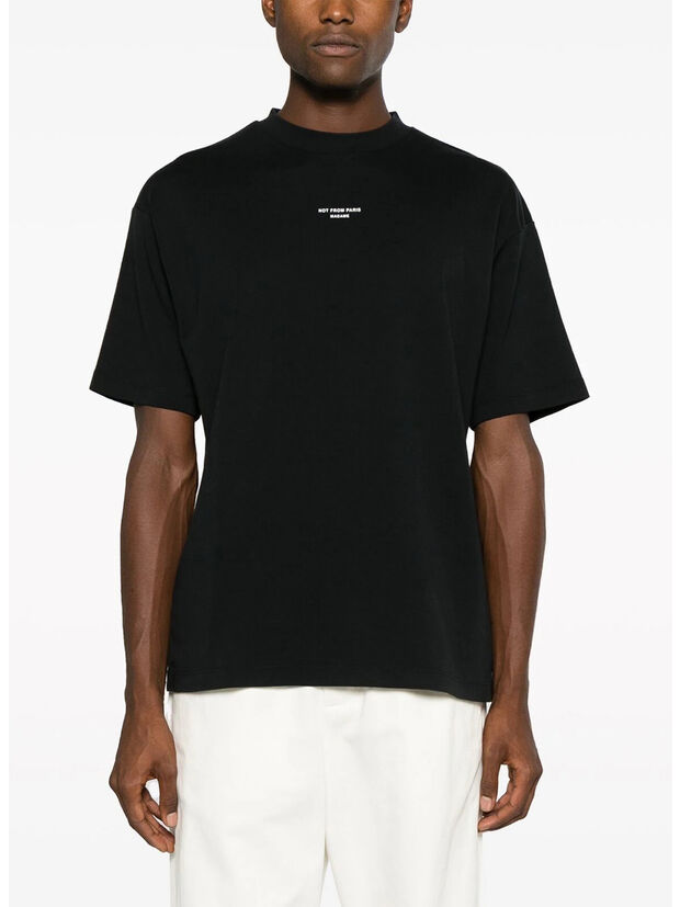 T-SHIRT CLASSIQUE NFPM, BL BLACK, large